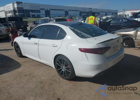 2020 Alfa Romeo Giulia Rwd from USA, damaged, VIN ZARFAMAN3L7626670